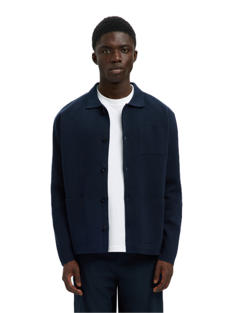 Mike Light Relaxed Polo Cardigan