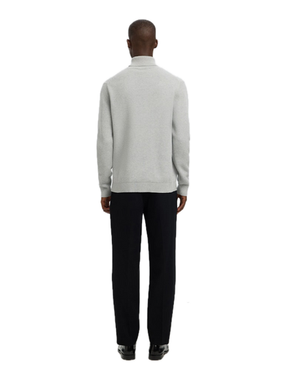 Dane LS Knit Structure Roll Neck