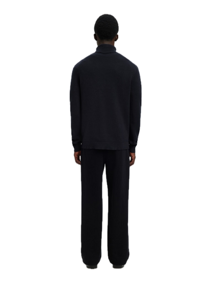 Dane LS Knit Structure Roll Neck