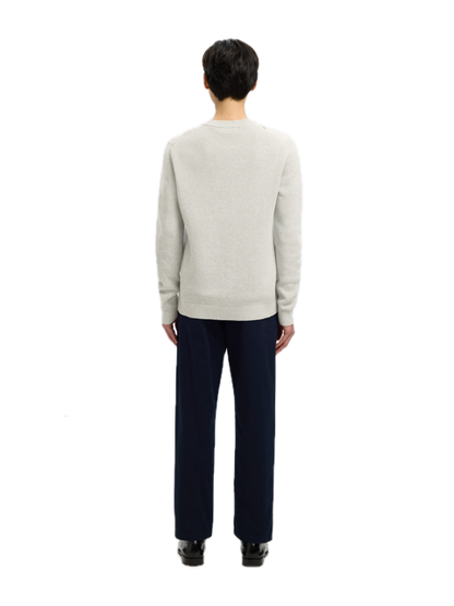 Dane LS Knit Structure Crew