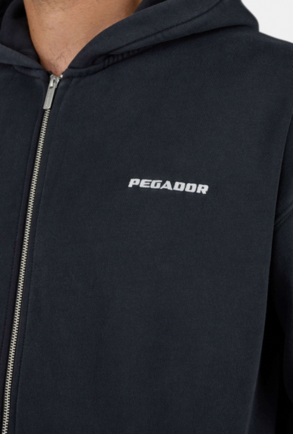 Logo Oversized Sweat Jacket