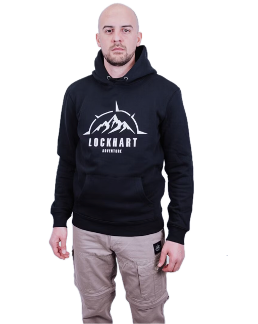 ADVENTURE Heavy Hoodie schwarz