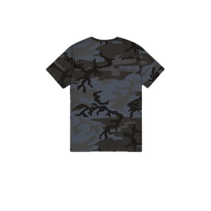 T-shirt camouflage imprimé au dos