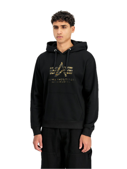 Basic Hoodie BL Effect Print