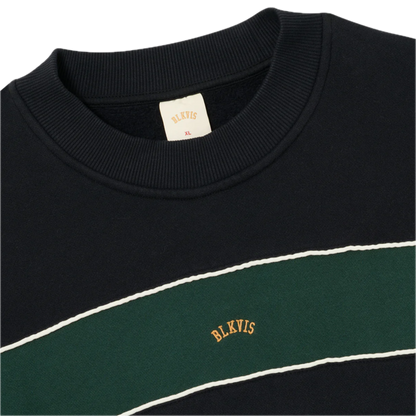 Blkvis Script Colorblock Sweater