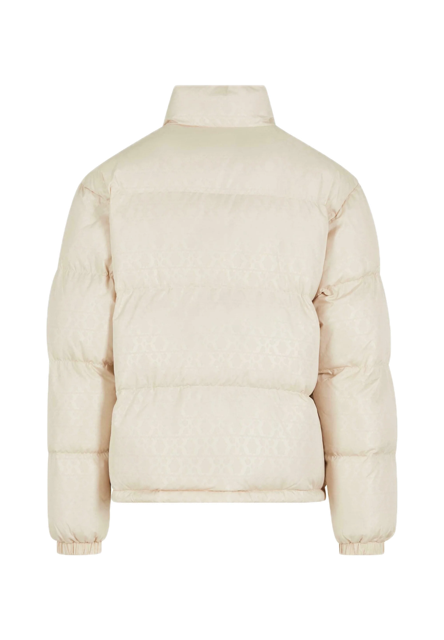Aop Signature Puffer Jacket