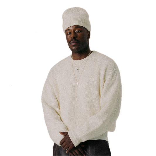 Blkvis Script Heavy Knit