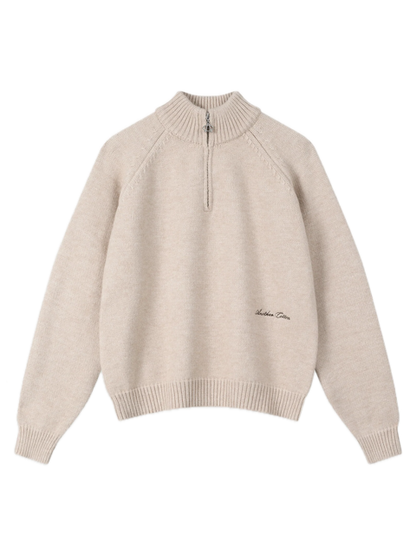 Another Half Zip Cardigan