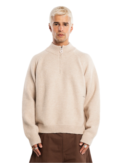 Another Half Zip Cardigan