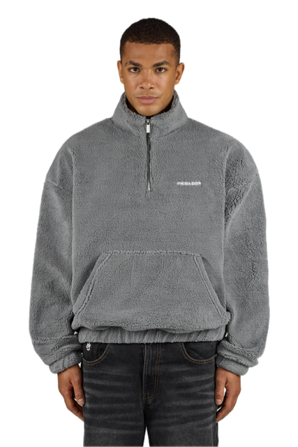 Puka Teddy Half Zip Sweat