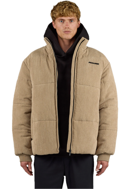Solin Cord Puffer Jacket