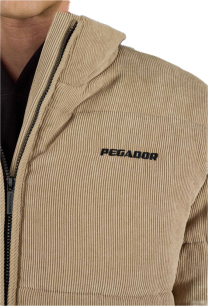 Solin Cord Puffer Jacket