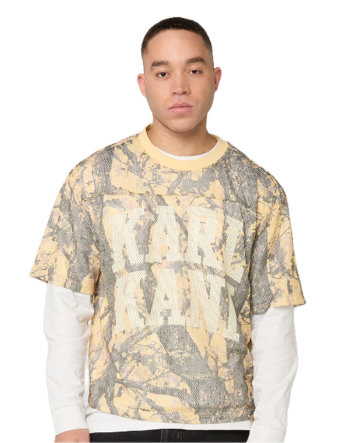 Heritage Wood Camo Mesh Boxy Jersey