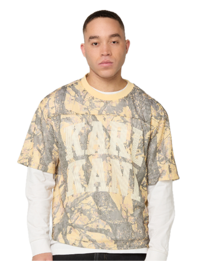 Heritage Wood Camo Mesh Boxy Jersey