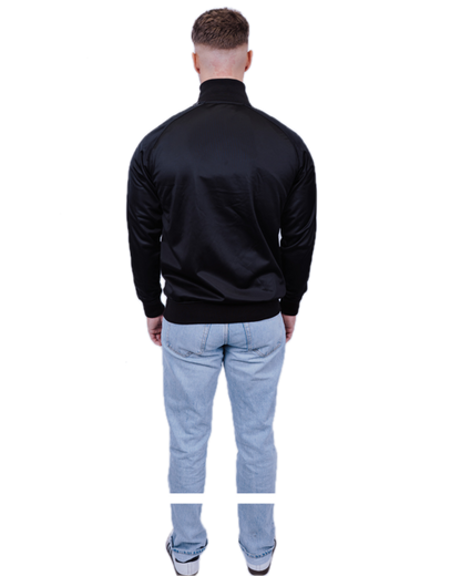 Taped Trainingsjacke schwarz