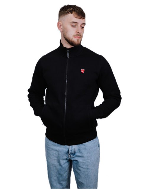 Trainingsjacke schwarz