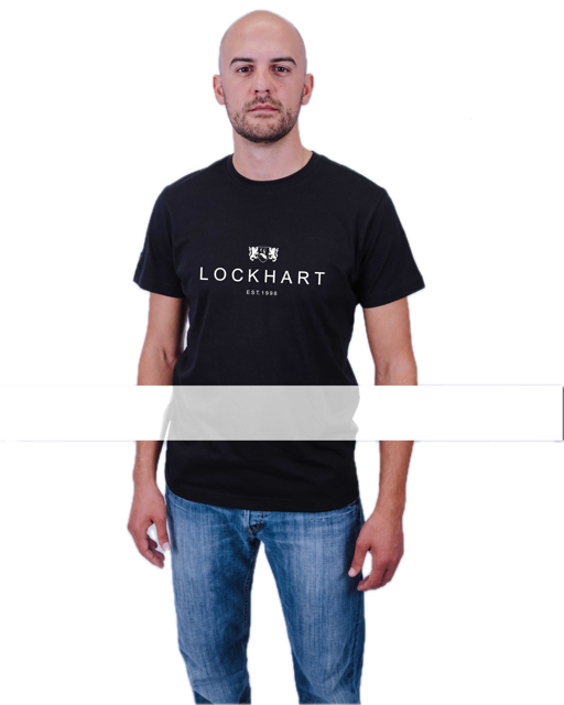 T-Shirt "Heraldic" schwarz