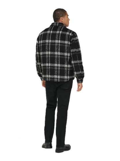 Gio Lf Check Padded Jacket