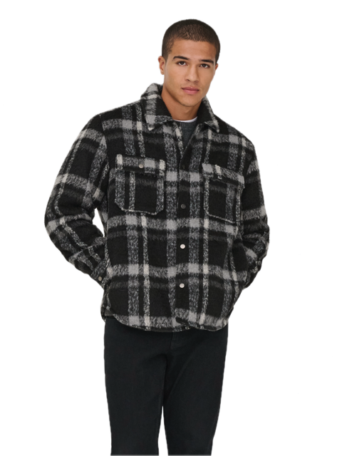 Gio Lf Check Padded Jacket