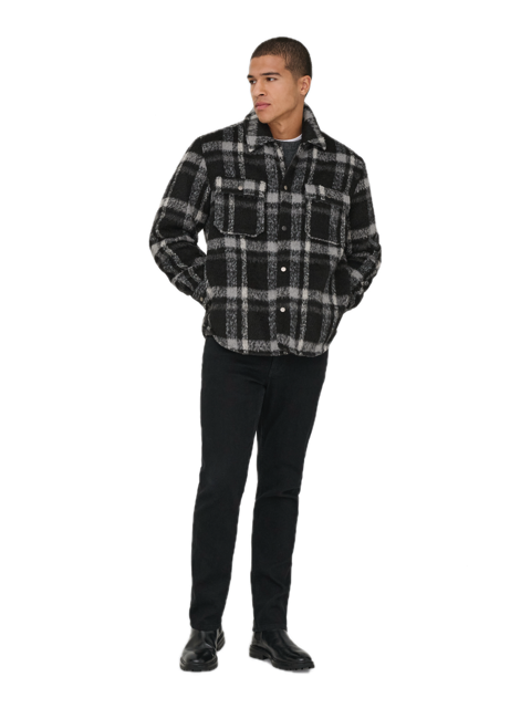 Gio Lf Check Padded Jacket