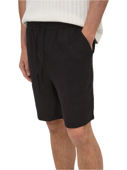 Laurence Linen Blend Shorts