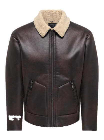 Riker PU Shearling Jacket OTW VD