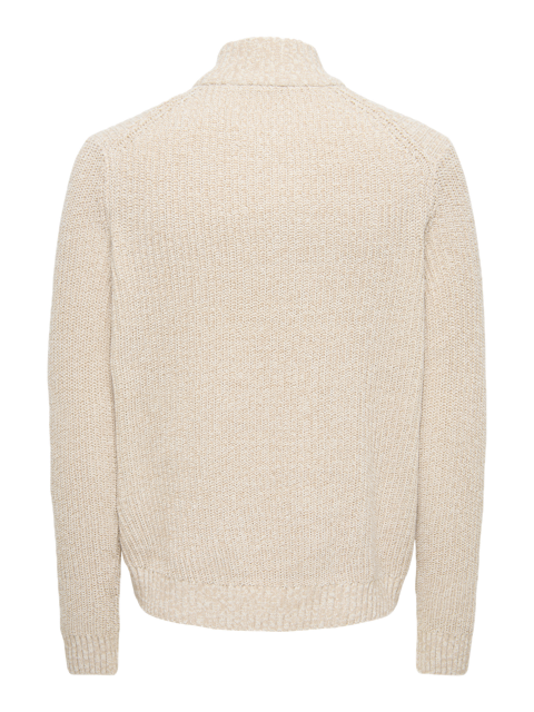 Join Reg LS High Neck Knit Champ