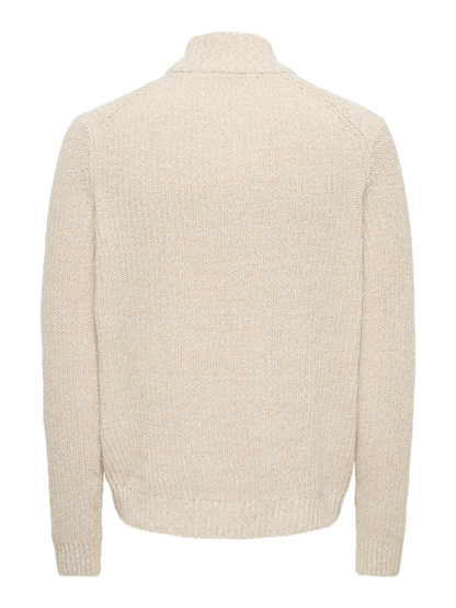 Join Reg LS High Neck Knit Champ