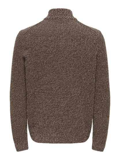Join Reg LS High Neck Knit Champ