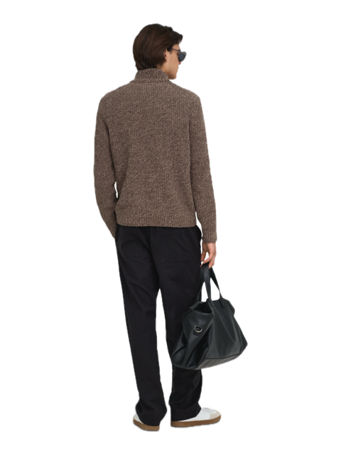 Join Reg LS High Neck Knit Champ
