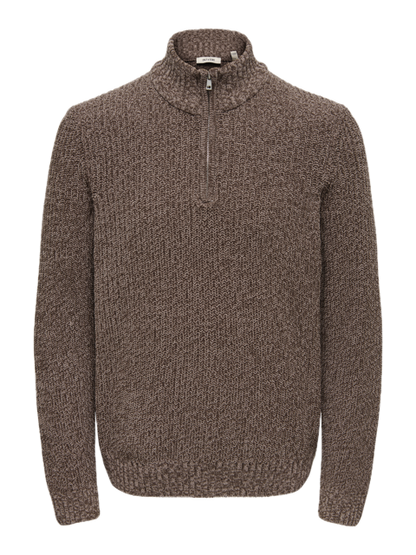 Join Reg LS High Neck Knit Champ