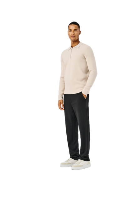 Cooper Reg LS 12 HalfZip Polo