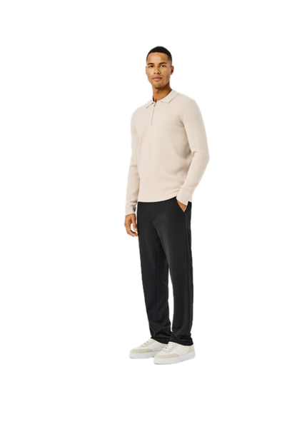 Cooper Reg LS 12 HalfZip Polo