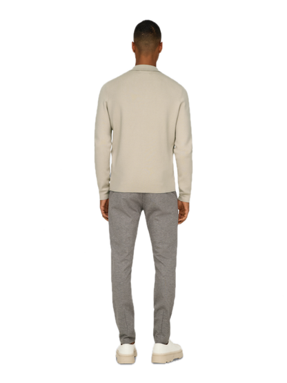 Cooper Reg LS 12 HalfZip Polo