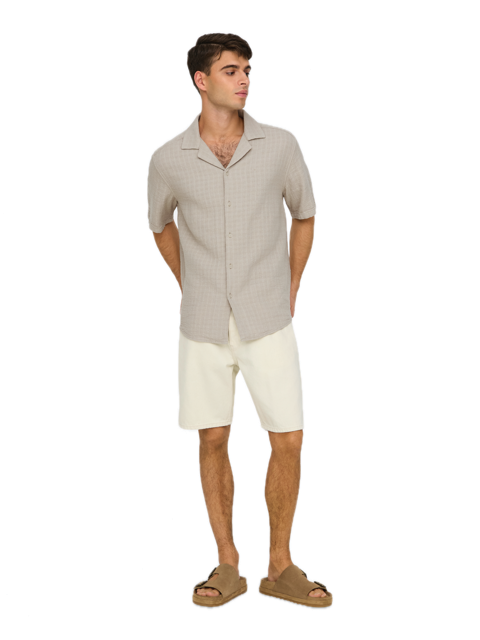 Edge Ecru 2044 Pim DNM Shorts