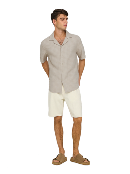 Edge Ecru 2044 Pim DNM Shorts