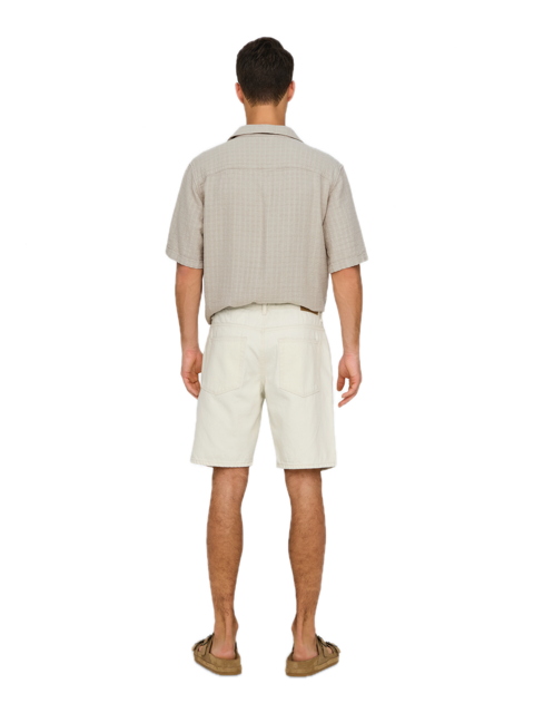 Edge Ecru 2044 Pim DNM Shorts