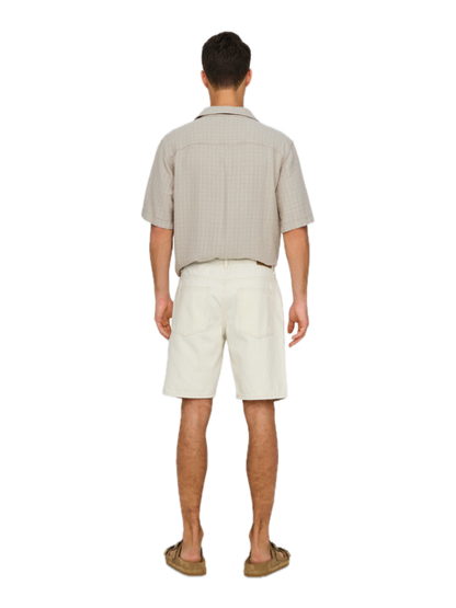 Edge Ecru 2044 Pim DNM Shorts