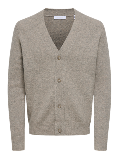 Ray Reg LS Cardigan Knit