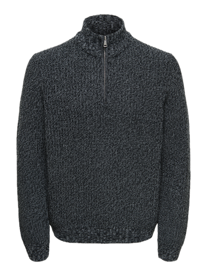 Join Reg LS High Neck Knit Camp