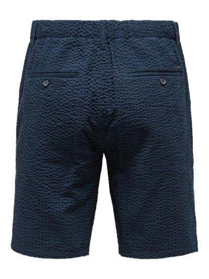 Leo Li0009 Seersucker Shorts