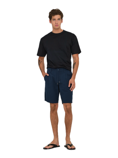 Leo Li0009 Seersucker Shorts