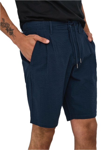 Leo Li0009 Seersucker Shorts