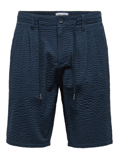 Leo Li0009 Seersucker Shorts