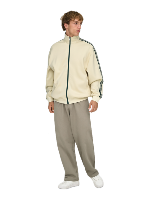 Riber RLX LS Zip Stripe Track Sweat