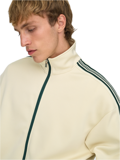 Riber RLX LS Zip Stripe Track Sweat