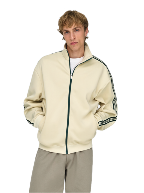 Riber RLX LS Zip Stripe Track Sweat