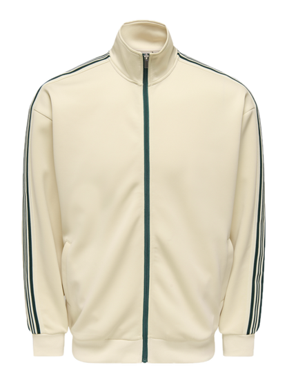 Riber RLX LS Zip Stripe Track Sweat