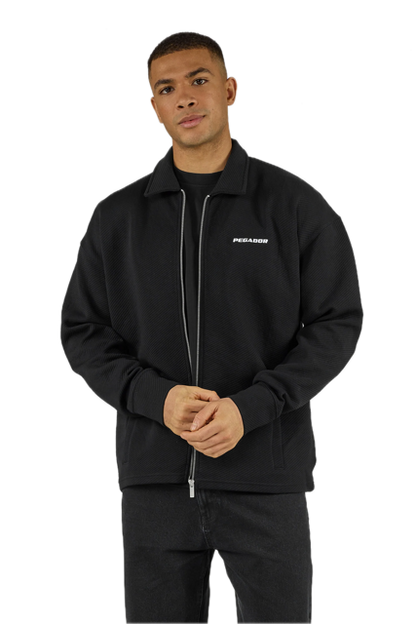 Tate Structured Zip Up Overshirt