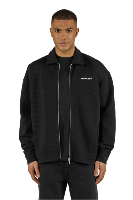 Tate Structured Zip Up Overshirt